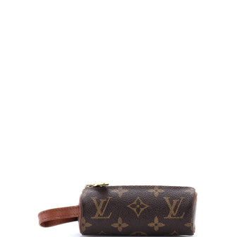 Louis Vuitton Micro Papillon Bag Charm Monogram Canvas