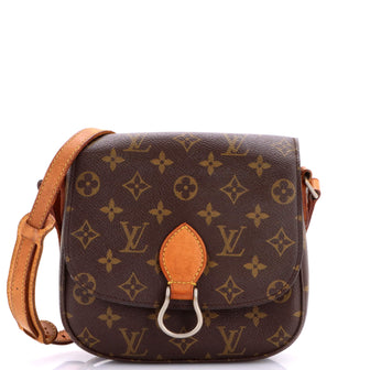 Louis Vuitton Saint Cloud Handbag Monogram Canvas MM