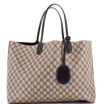 Gucci Reversible Tote GG Print Leather Large