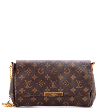 Louis Vuitton Favorite Handbag Monogram Canvas MM
