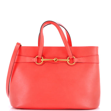 Gucci Bright Bit Convertible Tote Leather Medium