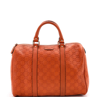 Gucci Joy Boston Bag Guccissima Leather Medium