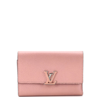 Louis Vuitton Capucines Wallet Leather Compact
