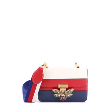 Gucci Queen Margaret Flap Bag Colorblock Leather Medium