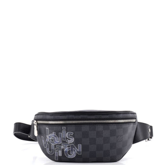 Louis Vuitton Campus Bumbag Limited Edition Interlinked Logo Damier Graphite