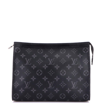 Louis Vuitton Pochette Voyage Monogram Eclipse Canvas MM