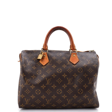 Louis Vuitton Speedy Handbag Monogram Canvas 30