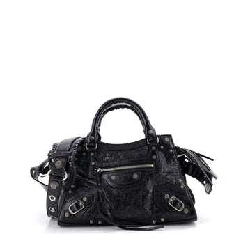 Balenciaga Neo Cagole City Bag Leather XS