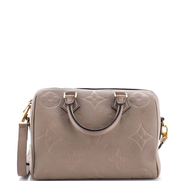 Louis Vuitton Speedy Bandouliere Bag Monogram Empreinte Giant 25