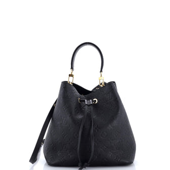 Louis Vuitton NeoNoe Handbag Monogram Empreinte Leather MM
