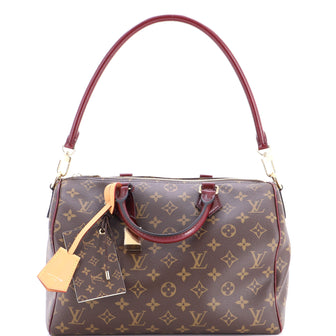 Louis Vuitton Speedy Soft Celebration Bandouliere Bag Monogram Canvas 30