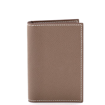 Hermes MC2 Euclide Card Holder Case Leather