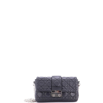 Christian Dior New Lock Pouch Cannage Quilt Lambskin Mini