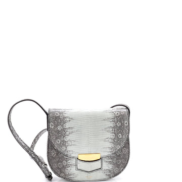 Celine Trotteur Crossbody Bag Lizard Small