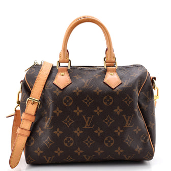 Louis Vuitton Speedy Bandouliere Bag Monogram Canvas 25