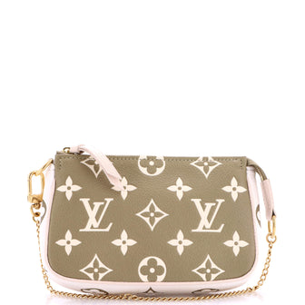Louis Vuitton Pochette Accessoires Spring in the City Monogram Empreinte Leather Mini