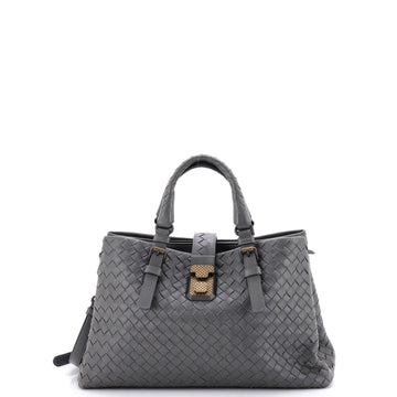 Bottega Veneta Roma Bag Intrecciato Nappa Small