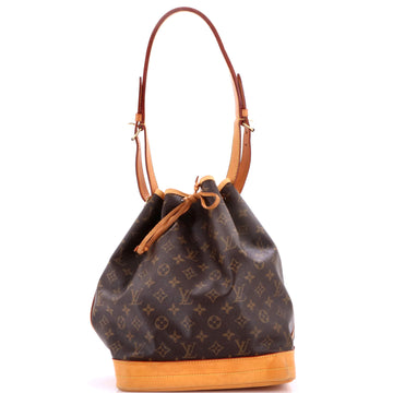 Louis Vuitton Noe Handbag Monogram Canvas Large