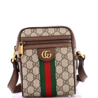 Gucci Ophidia Messenger Bag GG Coated Canvas Mini