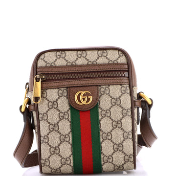 Gucci Ophidia Messenger Bag GG Coated Canvas Mini