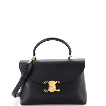 Celine Nino Top Handle Bag Leather Medium
