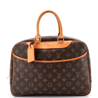 Louis Vuitton Deauville Handbag Monogram Canvas
