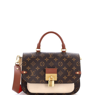 Louis Vuitton Vaugirard Handbag Monogram Canvas with Leather