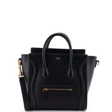 Celine Luggage Bag Smooth Leather Nano