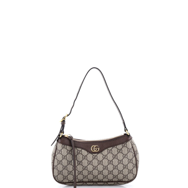 バッグ GUCCI Gucci Ophidia Zip Pochette Shoulder Bag GG Coated Canvas with