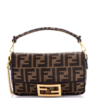 Fendi Baguette NM Bag Zucca Canvas Mini