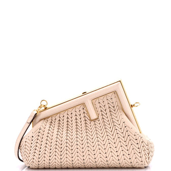 Fendi First Bag Woven Leather Small