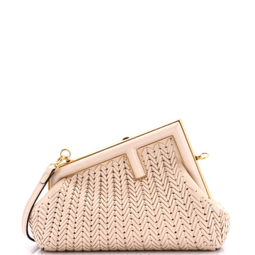 Fendi First Bag Woven Leather Small