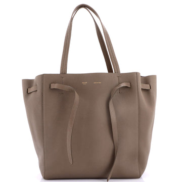 Celine Phantom Tie Cabas Tassel Tote Leather Small