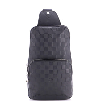 Louis Vuitton Avenue Sling Bag Damier Infini Leather