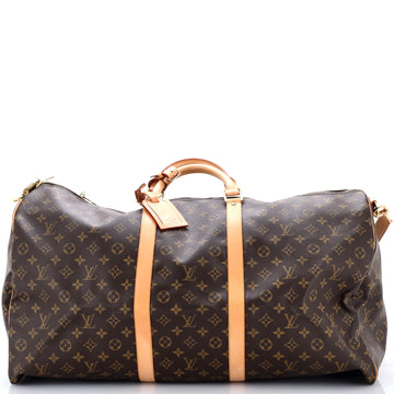 Louis Vuitton Keepall Bandouliere Bag Monogram Canvas 60