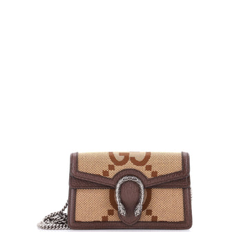 Gucci Dionysus Bag Jumbo GG Canvas Super Mini