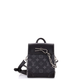 Louis Vuitton Steamer Bag Monogram Eclipse Canvas Nano