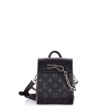Louis Vuitton Steamer Bag Monogram Eclipse Canvas Nano
