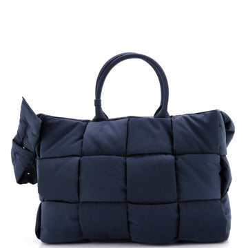 Bottega Veneta Arco Tote Maxi Intrecciato Nylon Large