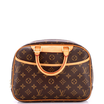 Louis Vuitton Trouville Handbag Monogram Canvas