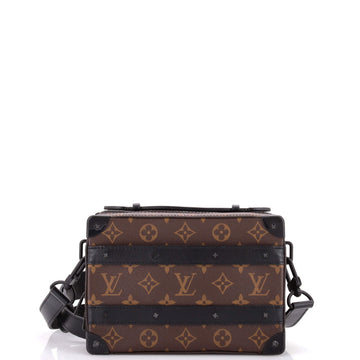 Louis Vuitton Handle Soft Trunk Bag Macassar Monogram Canvas