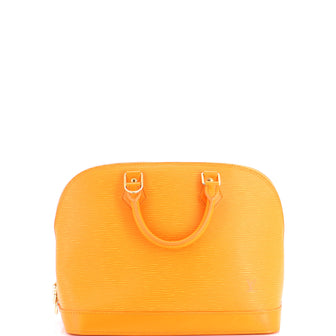 Louis Vuitton Vintage Alma Handbag Epi Leather PM