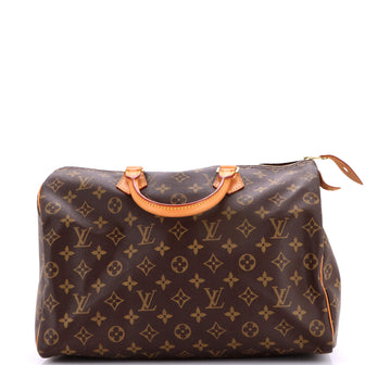 Louis Vuitton Speedy Handbag Monogram Canvas 35