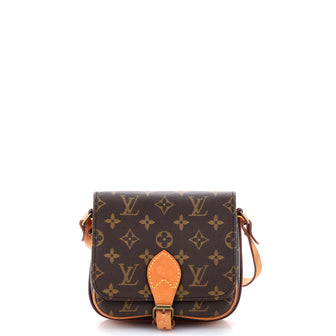 Louis Vuitton Cartouchiere Handbag Monogram Canvas PM