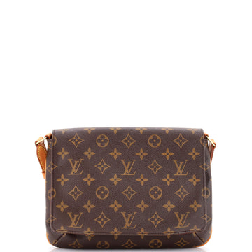 Louis Vuitton Musette Tango Handbag Monogram Canvas