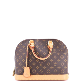 Louis Vuitton Vintage Alma Handbag Monogram Canvas PM