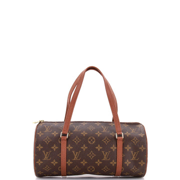 Louis Vuitton Papillon Handbag Monogram Canvas 30