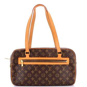 Louis Vuitton Cite Handbag Monogram Canvas GM