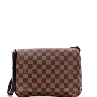 Louis Vuitton Musette Tango Handbag Damier