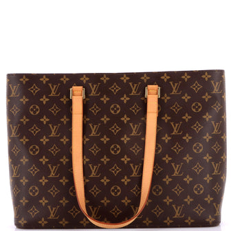 Louis Vuitton Luco Handbag Monogram Canvas